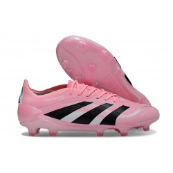 Botas de Fútbol Adidas Predator Elite FG Rosa Negro