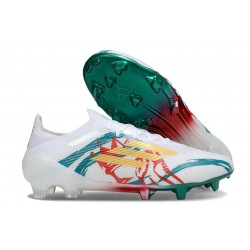 Zapatillas de Fútbol adidas F50 Elite FG Blanco Verde Dorada