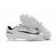 Nuevo Botas de fútbol Nike Mercurial Vapor 11 FG Blanco Negro