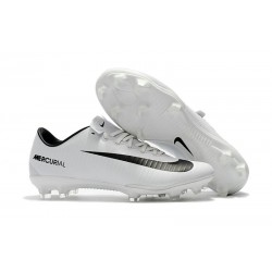 Nuevo Botas de fútbol Nike Mercurial Vapor 11 FG Blanco Negro