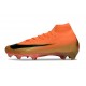 Zapatillas de Fútbol Nike Mercurial Superfly X Elite FG Naranja Negro Dorada
