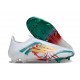 Zapatos de Fútbol adidas F50 Elite LL FG Blanco Verde Dorado