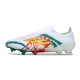 Zapatos de Fútbol adidas F50 Elite LL FG Blanco Verde Dorado
