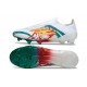 Zapatos de Fútbol adidas F50 Elite LL FG Blanco Verde Dorado