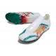 Zapatos de Fútbol adidas F50 Elite LL FG Blanco Verde Dorado