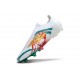 Zapatos de Fútbol adidas F50 Elite LL FG Blanco Verde Dorado