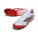 Bota adidas F50 Elite Sin Cordones FG Blanco Rojo Verde