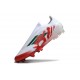 Bota adidas F50 Elite Sin Cordones FG Blanco Rojo Verde
