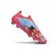 Bota adidas F50 Elite Sin Cordones FG Rojo Azul