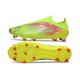 Bota adidas F50 Elite Sin Cordones FG Amarillo Rojo