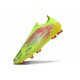 Bota adidas F50 Elite Sin Cordones FG Amarillo Rojo