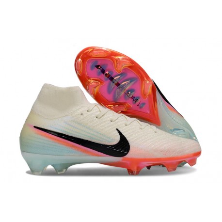 Zapatillas de Fútbol Nike Mercurial Superfly X Elite FG KERR Marfil claro Negro