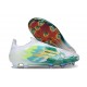 Bota adidas F50 Elite Sin Cordones FG Verde Blanco Dorado