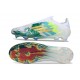 Bota adidas F50 Elite Sin Cordones FG Verde Blanco Dorado