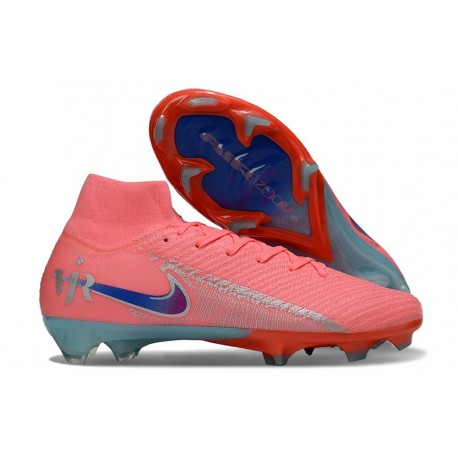 Zapatillas de Fútbol Nike Mercurial Superfly X Elite FG Rosa Azul
