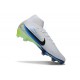 Zapatillas de Fútbol Nike Mercurial Superfly X Elite FG Blanco Azul Negro