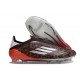 Bota adidas F50 Elite Sin Cordones FG Marrón Plateada 