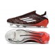 Bota adidas F50 Elite Sin Cordones FG Marrón Plateada 