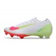 Nike Zoom Mercurial Vapor XVI Elite FG Blanco Verde Rojo