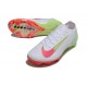 Nike Zoom Mercurial Vapor XVI Elite FG Blanco Verde Rojo