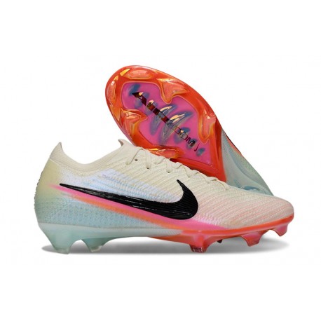 Nike Mercurial Vapor 16 Elite FG Botas de Fútbol KERR Marfil claro Negro