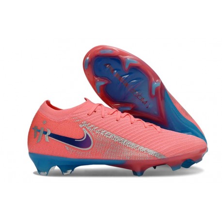 Nike Mercurial Vapor 16 Elite FG Botas de Fútbol Rosa Azul