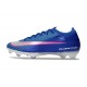 Nike Mercurial Vapor 16 Elite FG Botas de Fútbol Azul Plateada Rosa