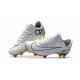 Botas de fútbol Nike Mercurial Vapor 11 FG para Hombre CR7 Blanco Oro