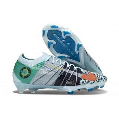 Nike Mercurial Vapor 16 Elite FG Botas de Fútbol Gris Negro Verde