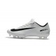 Nuevo Botas de fútbol Nike Mercurial Vapor 11 FG Blanco Negro
