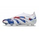 adidas Predator Elite Laceless FG Blanco Azul Rojo