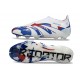 adidas Predator Elite Laceless FG Blanco Azul Rojo