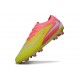 Tacón de Fútbol Nike Phantom 6 Low Elite FG Amarillo Rosa