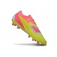 Tacón de Fútbol Nike Phantom 6 Low Elite FG Amarillo Rosa