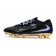 Tacón de Fútbol Nike Phantom 6 Low Elite FG Negro Dorado