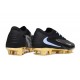 Tacón de Fútbol Nike Phantom 6 Low Elite FG Negro Dorado