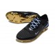 Tacón de Fútbol Nike Phantom 6 Low Elite FG Negro Dorado