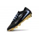 Tacón de Fútbol Nike Phantom 6 Low Elite FG Negro Dorado