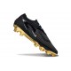Tacón de Fútbol Nike Phantom 6 Low Elite FG Negro Dorado