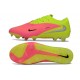 Tacón de Fútbol Nike Phantom 6 Low Elite FG Rosa Limalight