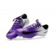 Baratas Botas de fútbol Nike Mercurial Vapor XI FG Blanco Violeta Negro