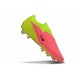 Tacón de Fútbol Nike Phantom 6 Low Elite FG Rosa Limalight