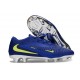 Tacón de Fútbol Nike Phantom 6 Low Elite FG Azul Amarillo