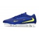 Tacón de Fútbol Nike Phantom 6 Low Elite FG Azul Amarillo