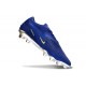Tacón de Fútbol Nike Phantom 6 Low Elite FG Azul Amarillo