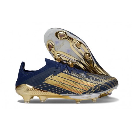 Zapatos de Fútbol adidas F50 + FG Negro Dorada