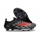 Zapatos de Fútbol adidas F50 + FG Negro Rojo