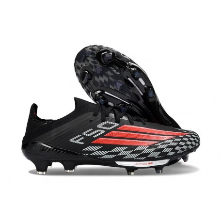 Zapatos de Fútbol adidas F50 + FG Negro Rojo