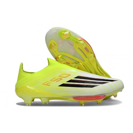 Botas de Futbol adidas F50 + LL FG Amarillo Negro