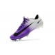 Baratas Botas de fútbol Nike Mercurial Vapor XI FG Blanco Violeta Negro